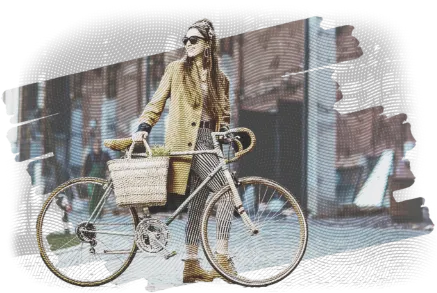 girl on bike